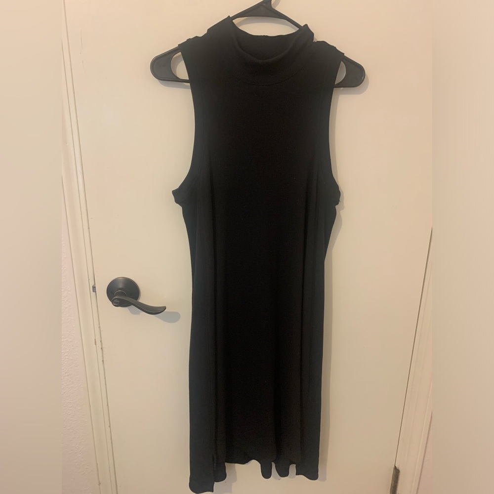 Lululemon Black High Neck Dress
